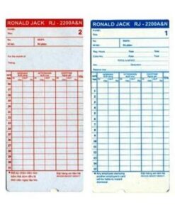 Thẻ giấy chấm công chuẩn các dòng máy ( Hàng Việt Nam )