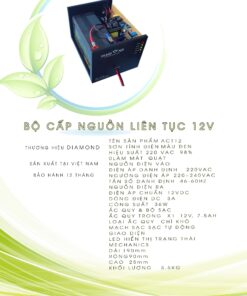 Bộ cấp nguồn 12V