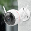 Camera an ninh wifi EZVIZ C3W Pro 2Mp Color NightVision đèn flash và còi cảnh báo, âm thanh nói chuyện 2 chiều