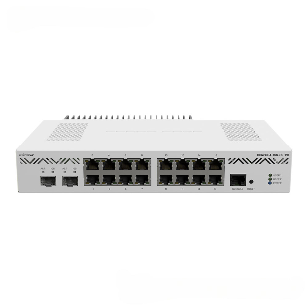 Router Cân Bằng Tải MikroTik CCR2004-16G-2S+PC