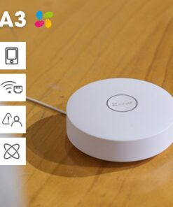 Bộ điều khiển trung tâm wifi Ezviz A3 quản lý bằng app, cảnh báo qua di động