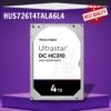 Ổ cứng HDD 4TB WD Enterprise Ultrastar DC HC310 HUS726T4TALA6L4, Hỗ trợ SATA III 6GB/s, Tốc độ vòng quay 7200RPM