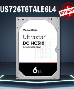 Ổ cứng HDD 6TB WD Enterprise Ultrastar DC HC310 HUS726T6TALE6L4, Bộ nhớ đệm 256MB Cache, Kích thước 3.5"
