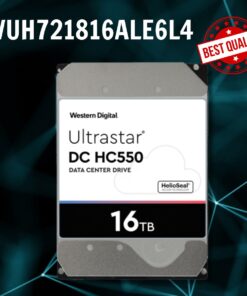 Ổ cứng HDD 16TB WD Enterprise Ultrastar DC HC550 WUH721816ALE6L4, 7200 RPM 512MB cache, 3.5 inch
