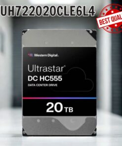 Ổ cứng HDD 20TB WD Enterprise Ultrastar DC HC555 WUH722020CLE6L4, SATA 6Gb/s, Tốc độ 7200RPM
