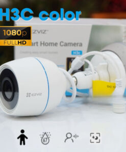 Camera wifi ngoài trời Ezviz H3C color 2MP 1080P hồng ngoại 30m, phát hiện chuyển động