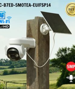 Camera Imou không dây PT Pin năng lượng mặt trời 5MP IPC-B7ED-5M0TEA-EU/FSP14 Hỗ trợ hồng ngoại 20m, Đàm thoại 2 chiều