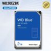 Ổ cứng Western Digital Blue 2TB WD20EZBX 3.5" SATA 3/256MB Cache/ 7200RPM