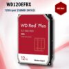 Ổ cứng Western Digital Red Plus 12TB WD120EFBX  3.5" SATA 3/ 256MB Cache/ 7200RPM