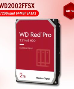Ổ cứng nas Western Digital Red Pro 2TB WD2002FFSX 3.5" SATA 3/ 64MB Cache/ 7200RPM