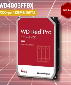 Ổ cứng nas Western Digital Red Pro 4TB WD4003FFBX 3.5" SATA 3/ 128MB Cache/ 7200RPM