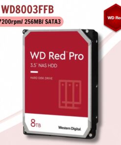 Ổ cứng nas Western Digital Red Pro 8TB WD8003FFB 3.5" SATA 3/ 128MB Cache/ 7200RPM