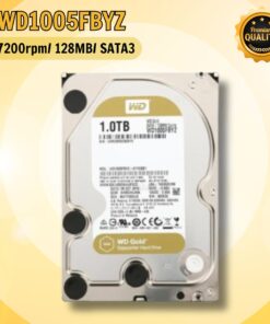 Ổ cứng Western Digital Gold 1TB WD1005FBYZ 3.5"/Sata3/128MB/7200RPM
