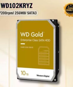 Ổ cứng server Western Digital Enterprise Gold 10TB WD102KRYZ 3.5"/Sata3/256MB/7200RPM