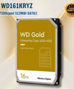 Ổ cứng server Western Digital Enterprise Gold 16TB WD161KRYZ 3.5"/Sata3/512MB/7200RPM