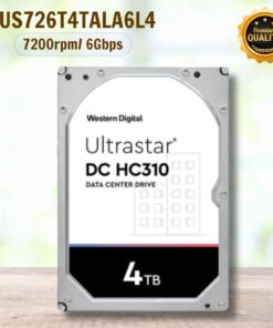 Ổ cứng HDD WD Enterprise Ultrastar DC HC310 4TB HUS726T4TALA6L4 7200rpm Sata 256MB