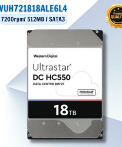 Ổ cứng server Western Digital Enterprise Ultrastar HC550 18TB WUH721818ALE6L4 3.5 inch 26.1MM 512MB 7200RPM