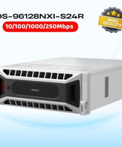 Đầu ghi 128 kênh Hikvision DS-96128NXI-S24R 32MP 8K Hỗ trợ 4 cổng mạng RJ-45 10/100/1000/2500 Mbps, RAID & 20TB/ổ