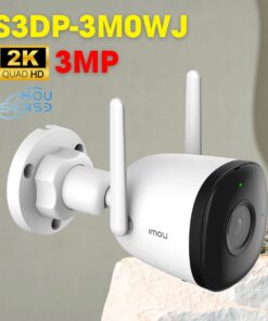 Camera Bullet 3C IP thân ngoài trời IMOU IPC-S3DP-3M0WJ 3Mp 2K, hồng ngoại 30m, đàm thoại 2 chiều, cảnh báo chủ động