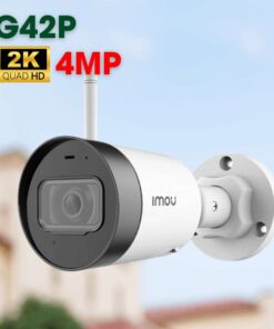 Camera ngoài trời IMOU IPC-G42P 4MP, Tích hợp Mic ghi âm, Chuẩn chống nước IP67