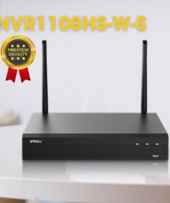 Đầu ghi hình wifi 8 kênh Imou NVR1108HS-W-S3 hỗ trợ 8 kênh 6MP, 1 sata, Tích hợp audio in/out