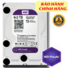 Western WD Purple WD62PURZ 6TB 3.5" SATA 3/ 128MB Cache/ 5640RPM dòng ổ cứng chuyên dụng cho camera.