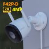 Camera wifi ngoài trời Imou IPC-F42P-D, 4MP, H.265, tích hợp mic, phát hiện con người