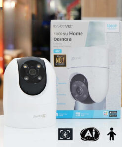 Camera Ezviz H8C 2K 4MP, đèn còi báo động, wifi quay quét ngoài trời
