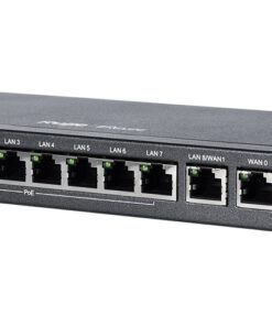 Router cân bằng tải Ruijie RG-EG210G-P - Cân bằng tải 2 WAN - Chịu tải 200 user -  8 cổng PoE+