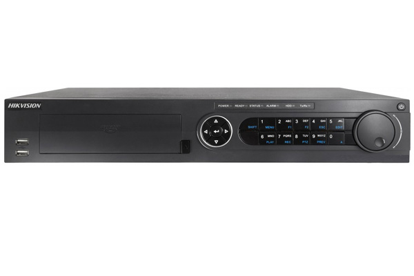 Đầu ghi hình HIKVISION DS-7332HQHI-K4 32 kênh HD 3MP, 4 Sata, eSata, Audio, Alarm, add 8 Camera IP 2M