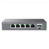 Switch 5 Cổng 2.5 Gigabit, 1 SFP+ Grandstream GWN7700M, Unmanaged