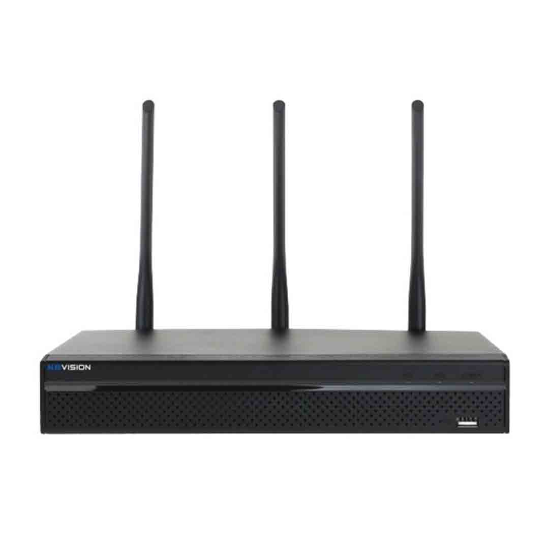 Đầu ghi hình IP WIFI KBVISION KX-C8104WN2 (1 kênh IP độ phân giải lên đến 8 Mp, 4 kênh 1080P)