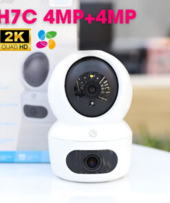 Camera ống kính kép thông minh Ezviz H7C 4MP+4MP, hồng ngoại 10m, phát hiện con người, phương tiện