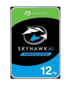 Ổ cứng 12TB SEAGATE SKYHAWK AI ST12000VE001 cảm biến chống rung RV, công nghệ khí Helium, hiệu năng 250 MB/s, Cache 256MB