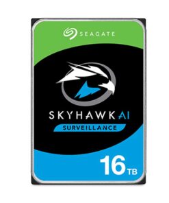 Ổ cứng 16TB SEAGATE SKYHAWK AI ST16000VE002 công nghệ khí Helium, hiệu năng 250 MB/s