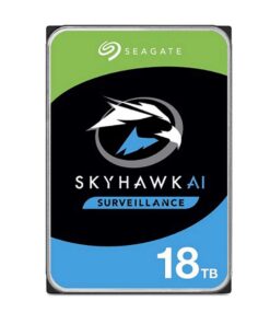 Ổ cứng 18TB SEAGATE SKYHAWK AI ST18000VE000 công nghệ khí Helium, hiệu năng 250 MB/s