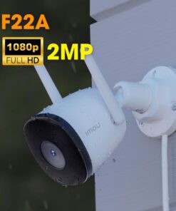 Camera IP thân Poe ngoài trời 2Mp Imou F22A hồng ngoại 30m, chống báo động giả