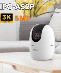 Camera Imou trong nhà A52P – WiFi 3K 5MP, đàm thoại 2 chiều, xoay 360 độ, tích hợp mic và loa, AI thông minh
